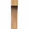 Ekena Millwork Huntington Smooth Corbel, Western Red Cedar, 5 1/2"W x 12"D x 24"H COR06X12X24HUN00SWR - alternate 2